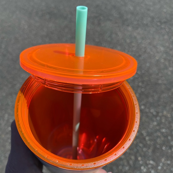 Blue Starbucks 2022 Soft Touch ICON EMOJI Back To School 24oz Cold Cup Tumbler - Picture 6 of 8